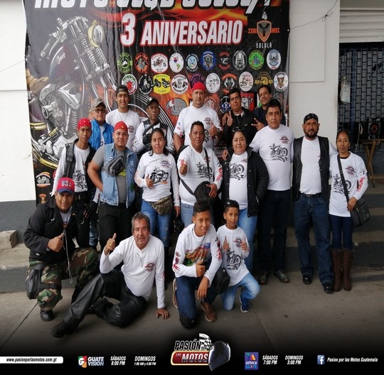 MOTO CLUB SOLOLA CUMPLE 3 AÑOS DE BUENAS RODADAS