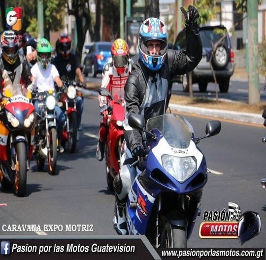 PRIMERA EXPOSICION DE MOTOCLUBES EN GUATEMALA
